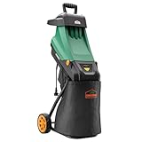 Gardebruk® Gartenhäcksler 3100 W max. 45 mm Aststärke Elektrisch 2X 50 L Auffangbeutel Messerhäcksler Häcksler...