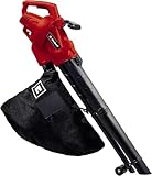 Einhell Elektro-Laubsauger GC-EL 3024 E (Saug-/Blasfunktion, Saugrohr Ø 75 mm, Saugleistung 650 m³/h,...