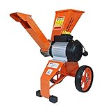 Forest Master Häcksler 2800 Watt 4 Ps Ast Laub Holz Garten-Häcksler Garten-Schredder E-Häcksler