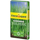 Floragard Rasenerde 40 L • hochwertige Spezialerde • zur Neuanlage, Pflege und Ausbesserung von Rasenflächen...