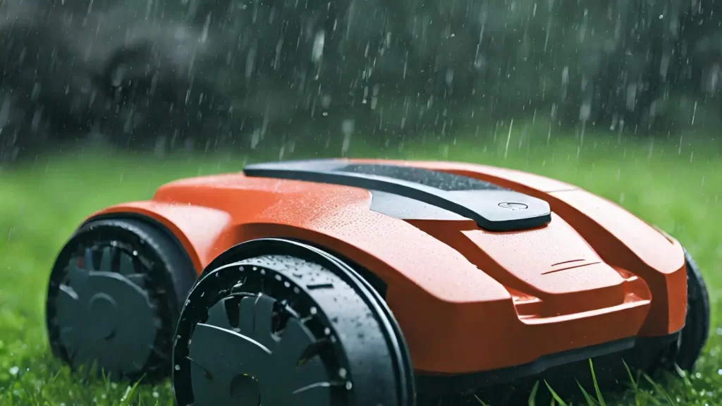 Mähroboter bei Regen Steven Mähroboter bei Regen