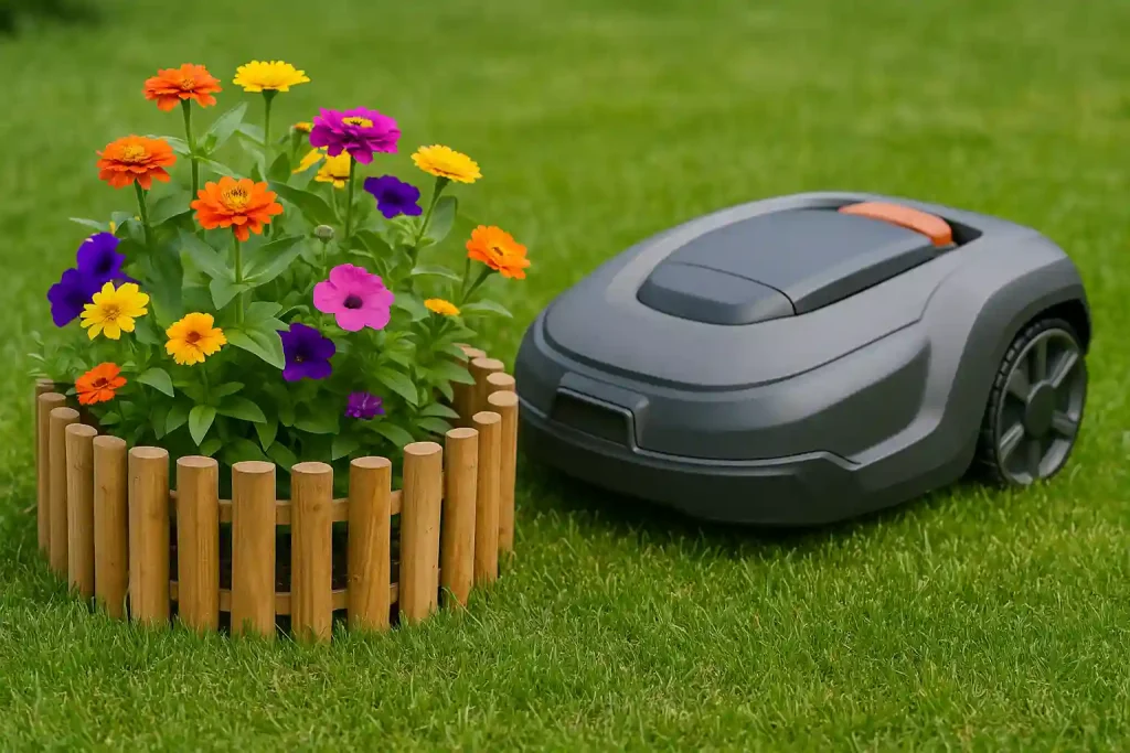 Blumenpracht schützen – Tipps für den Garten Steven Blumenpracht schützen vor Mähroboter