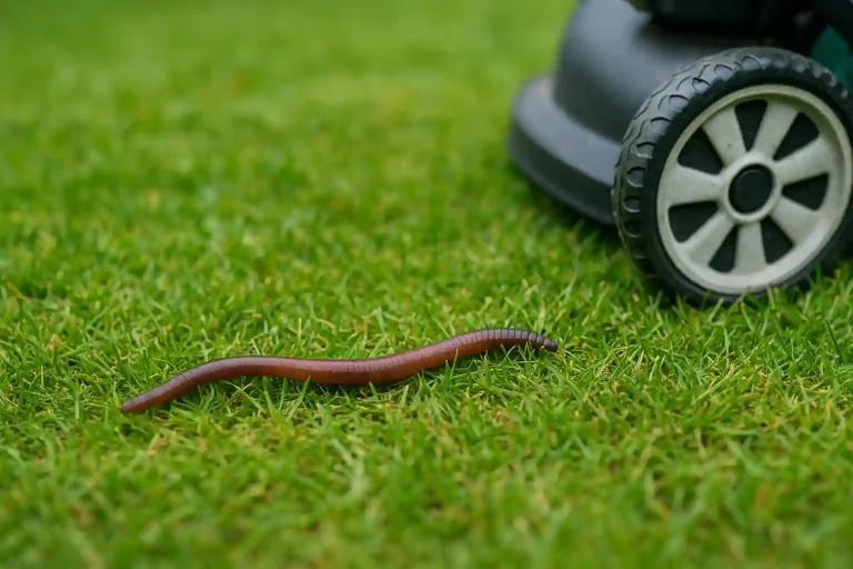 Rasenpflege und Regenwurm – Natürlich den Boden verbessern