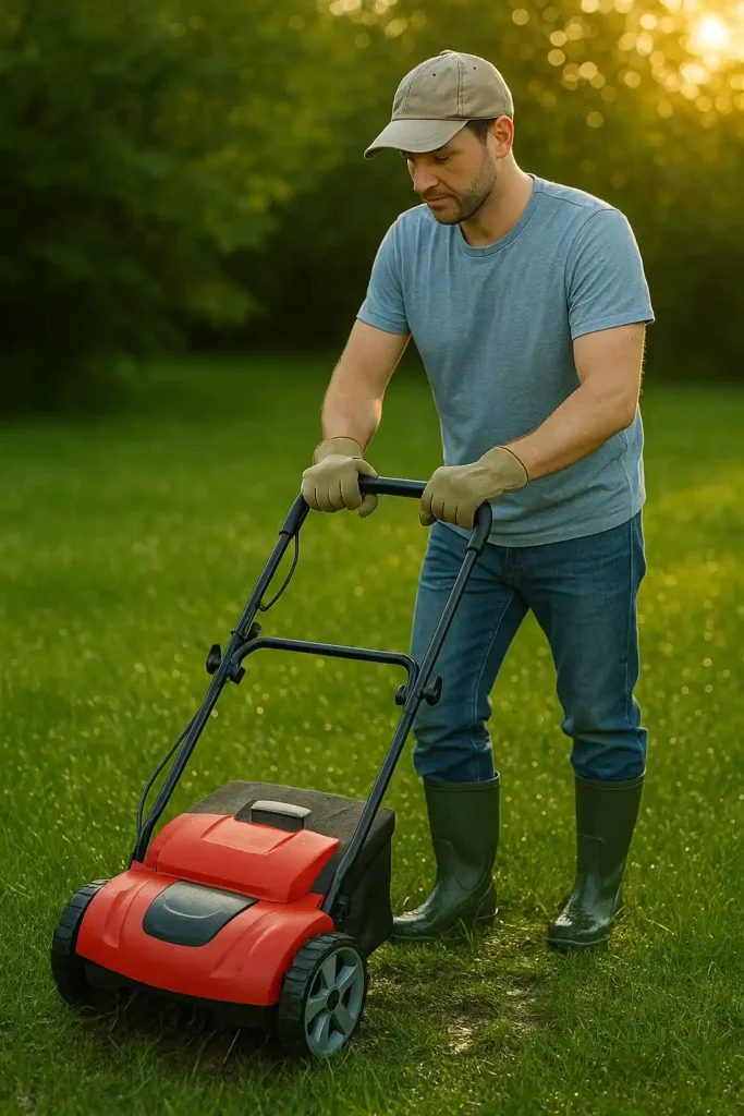 Nassen Rasen vertikutieren? – Wann es sinnvoll ist Steven Nassen Rasen vertikutieren?